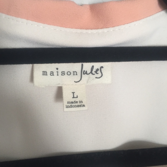 NWT Maison Jules Avignon Collared Dress - Picture 4 of 5